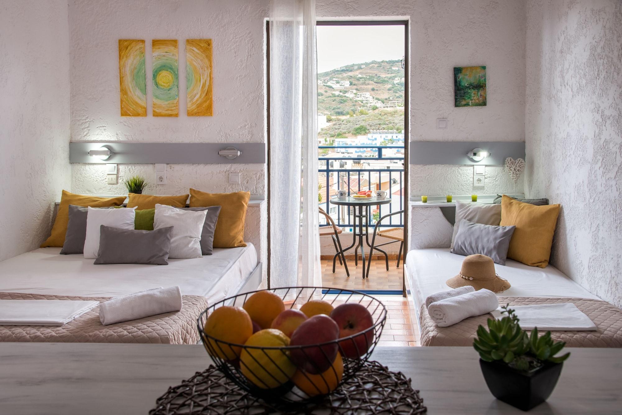 Amazona Lejlighedshotel Agia Pelagia Eksteriør billede